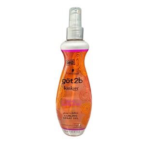 Schwarzkopf got2b Kinkier Curling Spray Gel HTF Discontinued Y2K 9oz